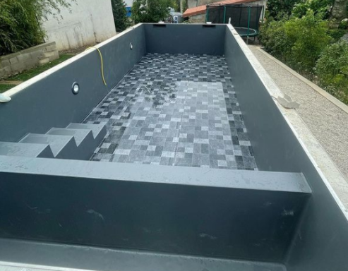 piscine membrane pvc armée lyon